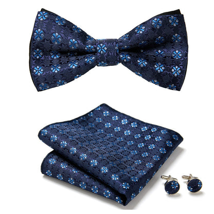 Three-Piece Set Featuring Stylish Bowties