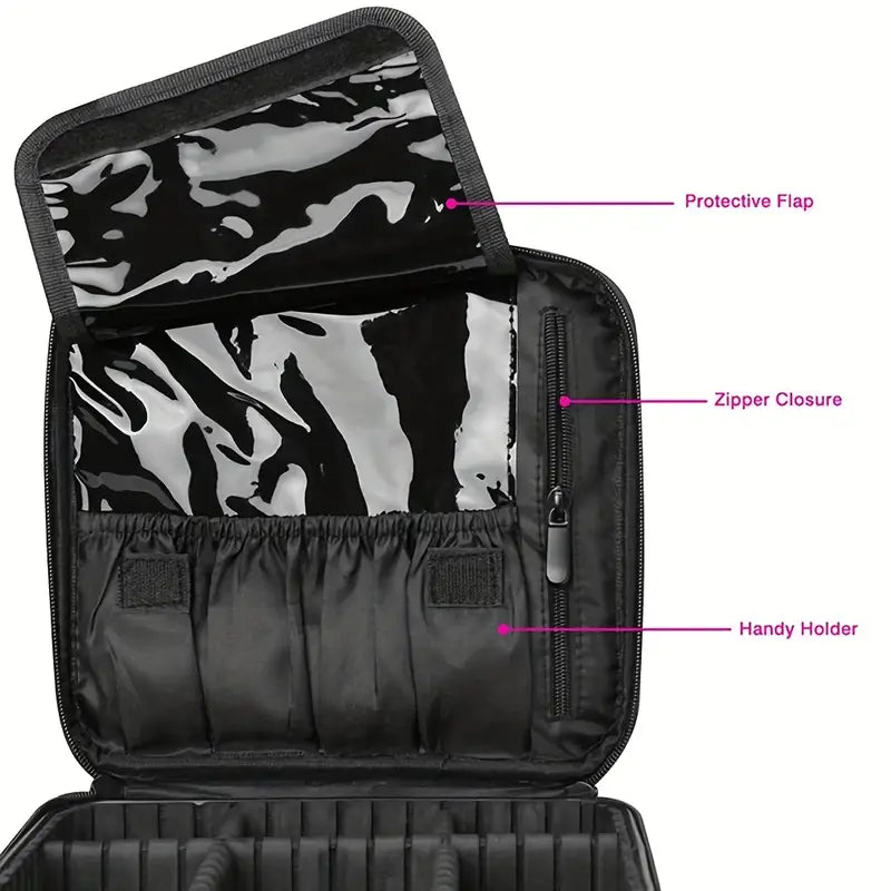 Compact Makeup Organizer for Effortless Travel