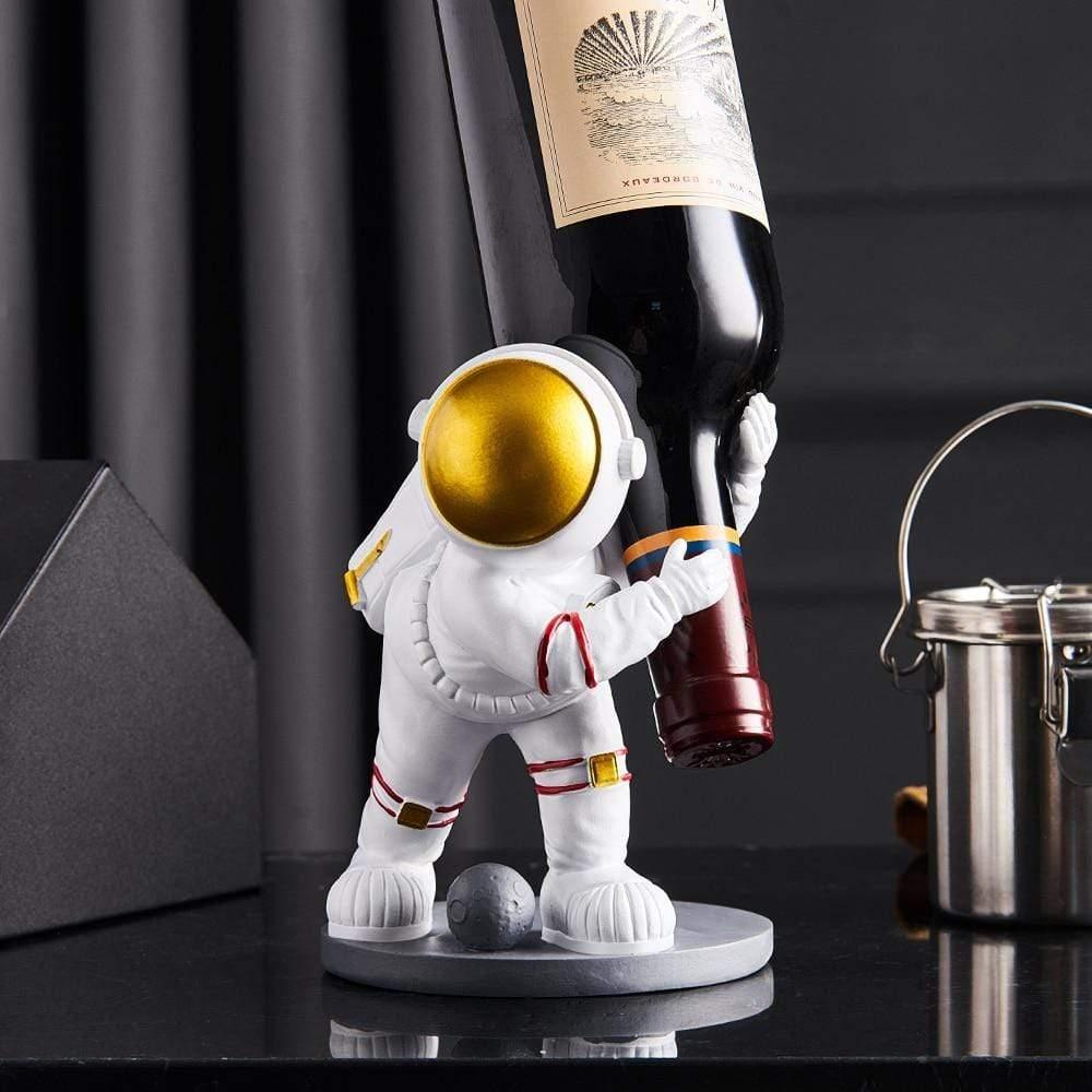 Resin Space Astronaut Wine Rack Decoration
