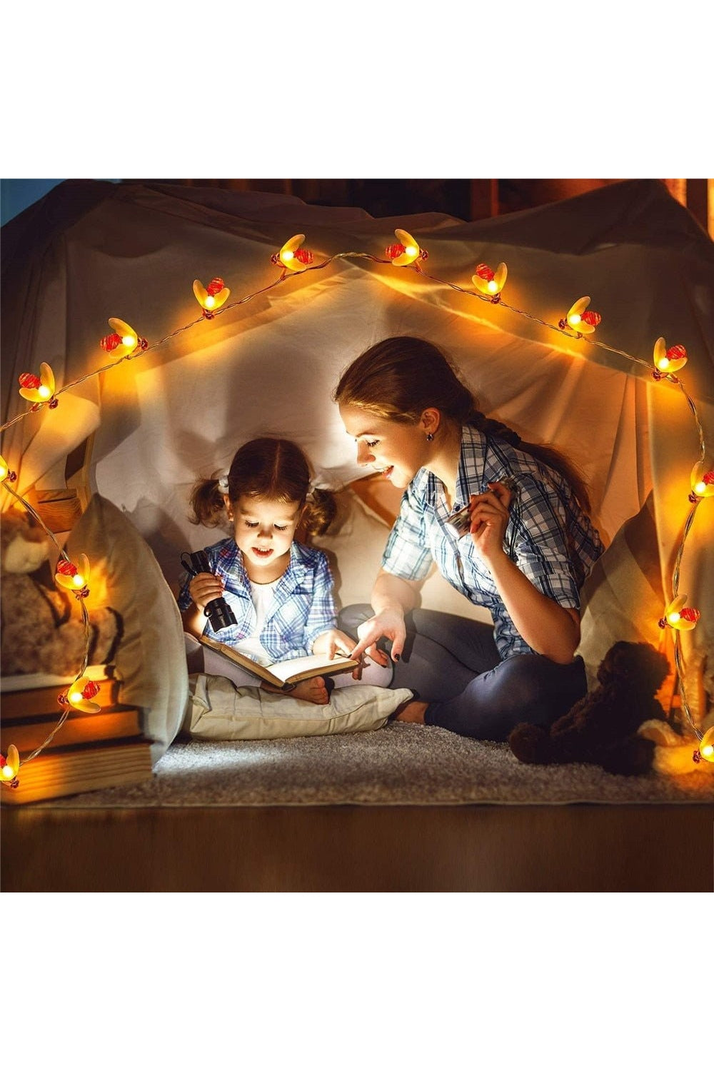 LED Fairy Lights with Bee Design