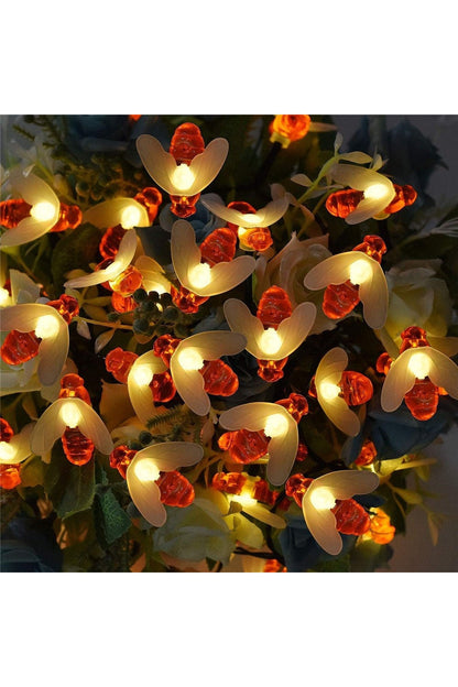 LED Fairy Lights with Bee Design