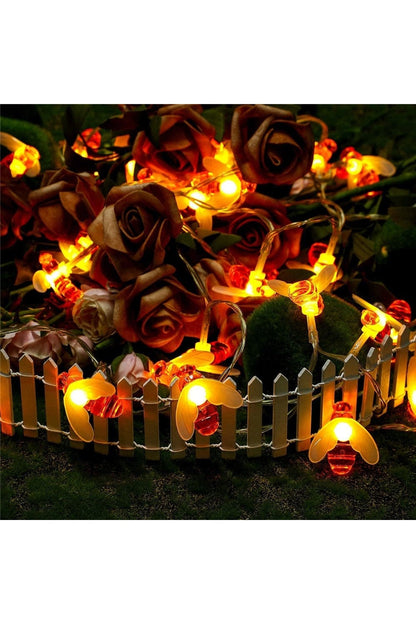 LED Fairy Lights with Bee Design