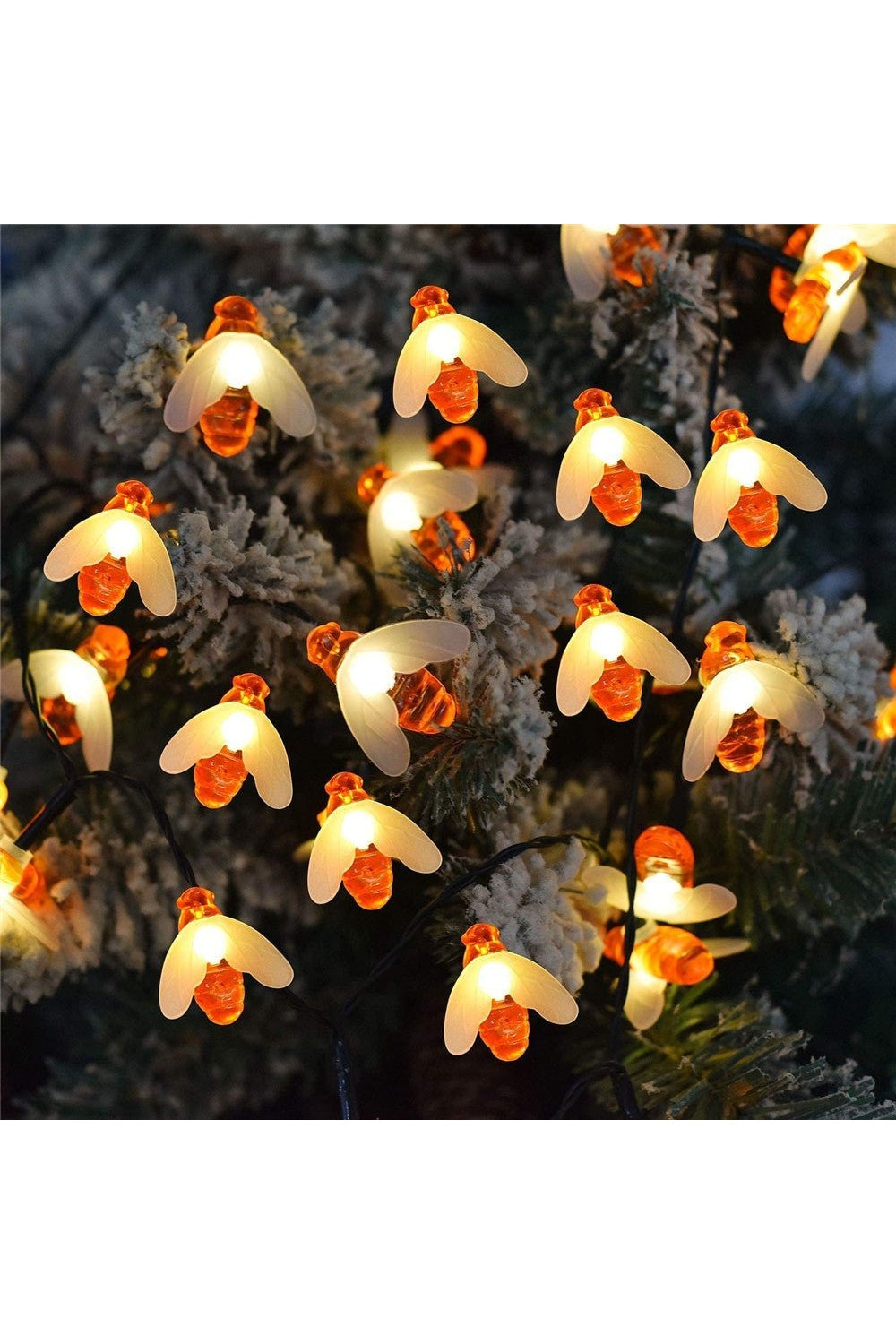 LED Fairy Lights with Bee Design