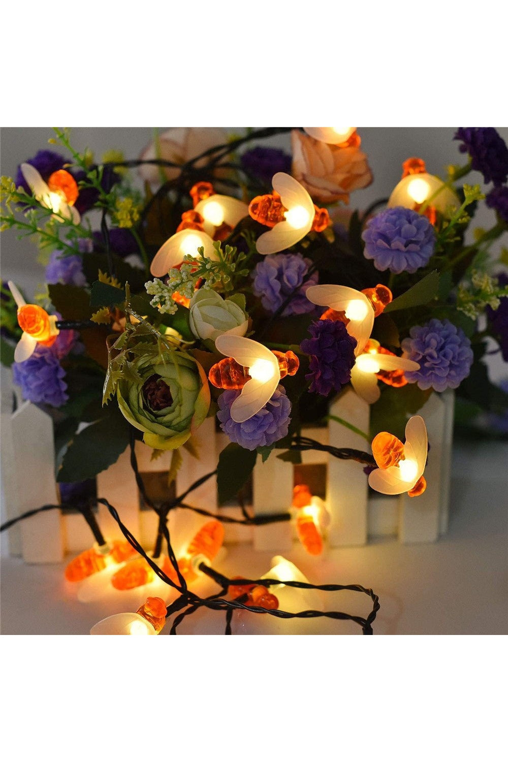 LED Fairy Lights with Bee Design