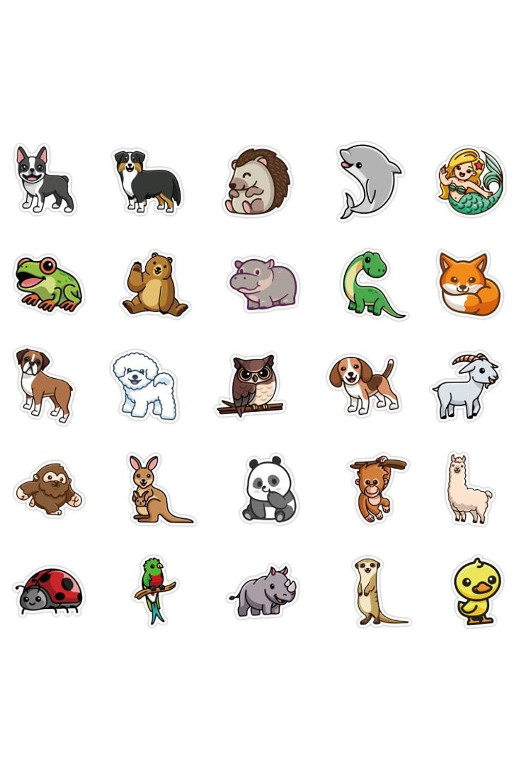 Set of Animal Stickers