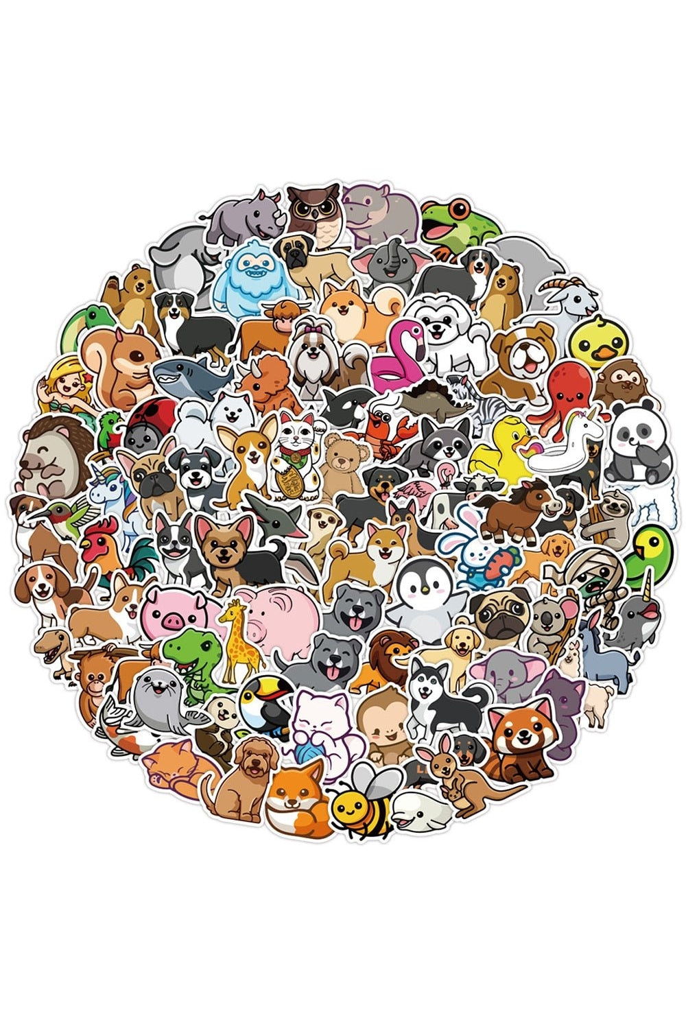 Set of Animal Stickers