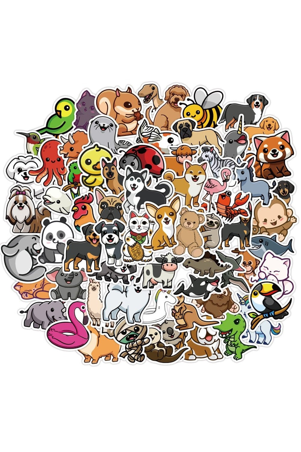 Set of Animal Stickers