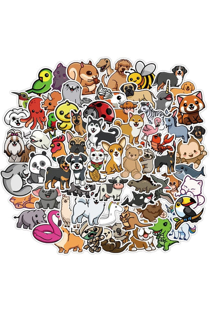 Set of Animal Stickers