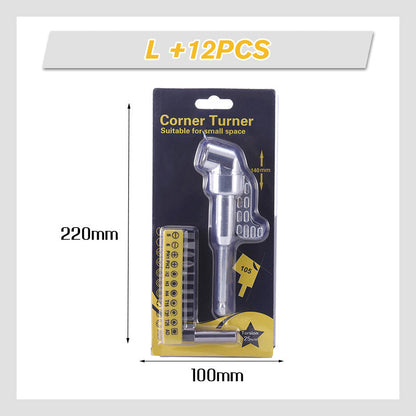 Precision Right Angle Drill Adapter for Tight Spaces