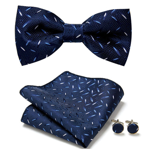 Three-Piece Set Featuring Stylish Bowties