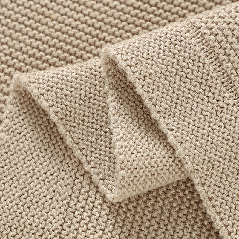 Soft Cotton Baby Blanket 100×80 cm | Breathable All-Season Blanket for Infants | Ideal for Strollers, Crawling & Changing