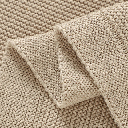 Soft Cotton Baby Blanket 100×80 cm | Breathable All-Season Blanket for Infants | Ideal for Strollers, Crawling & Changing