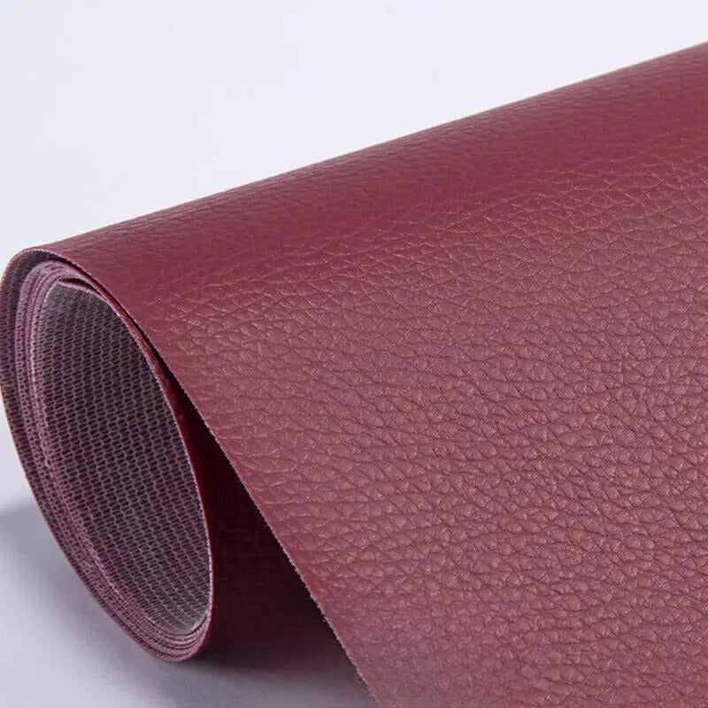 Self-Adhesive Leather Repair Patch 50 × 138 cm | Customizable Stick-On Patches for Sofas, Car Seats & Bags | Durable Adhesion without Sewing