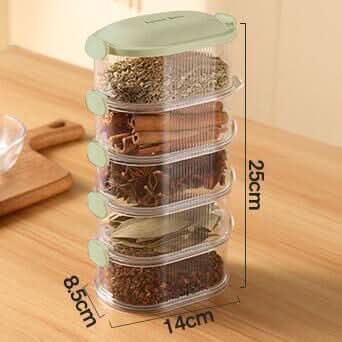 3-Tier Spice Storage Box - 2 Buy Get 1 Free Offer