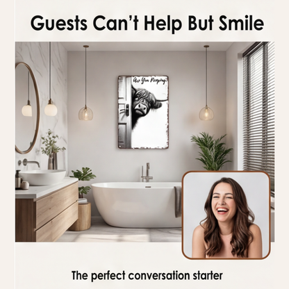 Transform Bathroom Walls into Engaging Conversation Starters