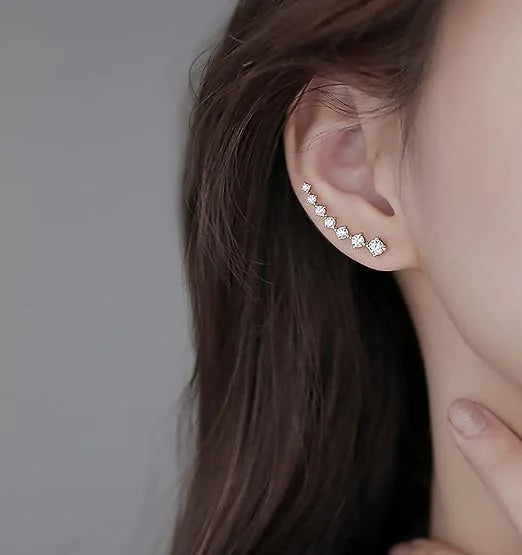 Radiant Elegance Diamond Earrings