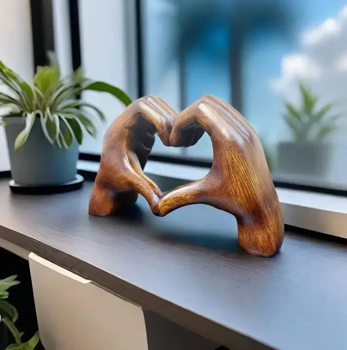Handcrafted Love Symbol - WarmHeart Design