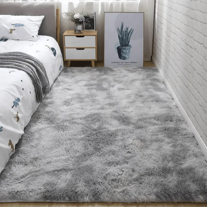 Soft Area Rug | Plush & Non-Slip | Tie-Dye Pattern | 31x47 inches