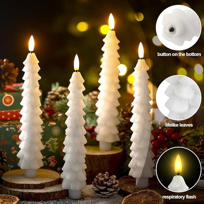 Flameless LED Candles with Remote – LumaGlow 3D Flickering Effect