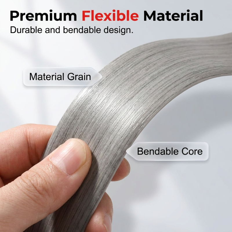 Self-Adhesive Floor Transition Strip | Durable PVC Doorway Solution