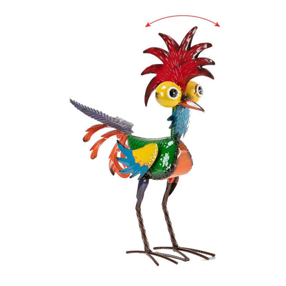 Transform Your Garden with Stunning Handmade Steel Rooster