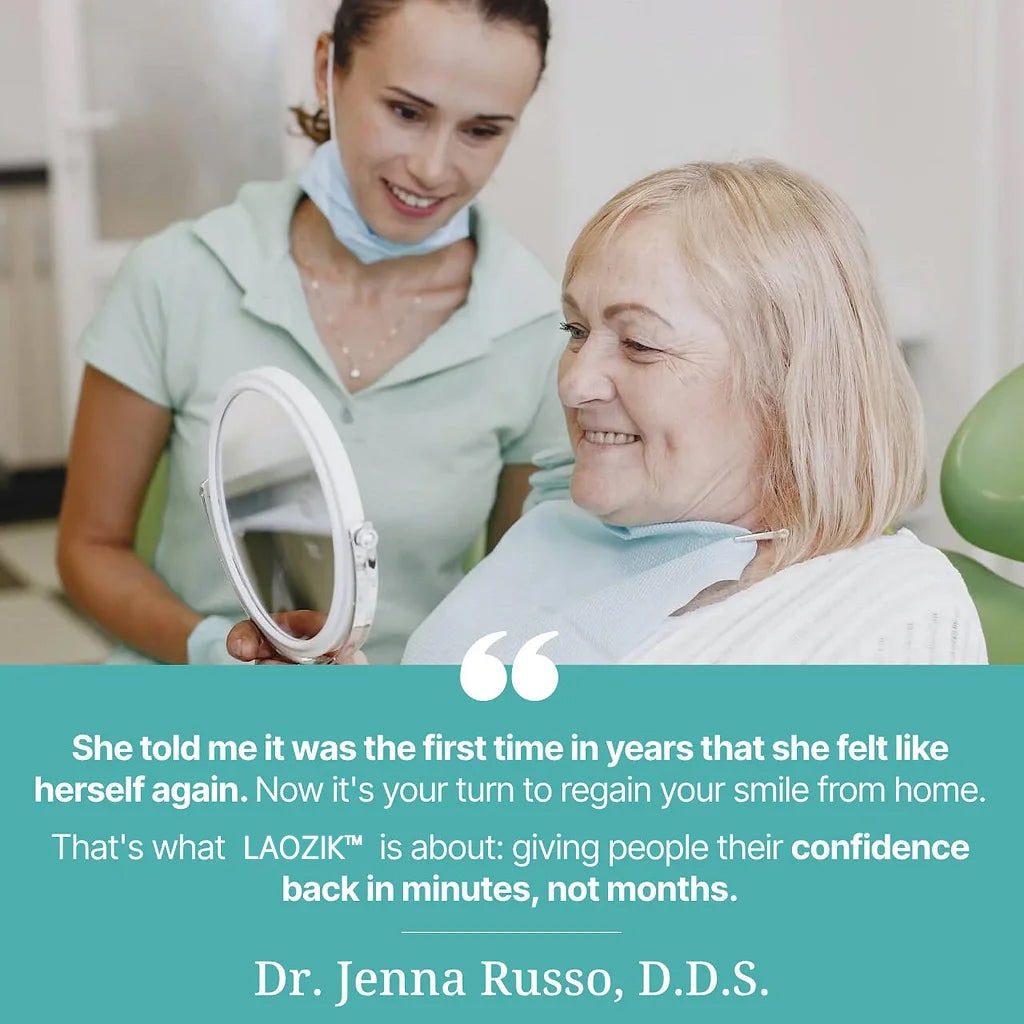 Affordable Flexible Comfort Denture Set for a Natural Smile