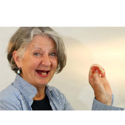 Affordable Flexible Comfort Denture Set for a Natural Smile