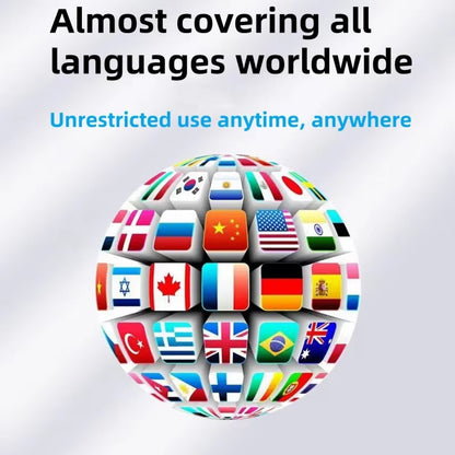 Real-Time Translator Earbuds with AI - Supports 144 Languages