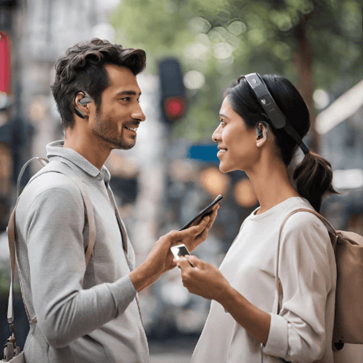 Real-Time Translator Earbuds with AI - Supports 144 Languages