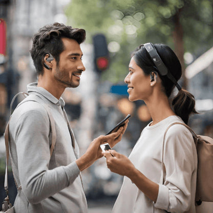 Real-Time Translator Earbuds with AI - Supports 144 Languages