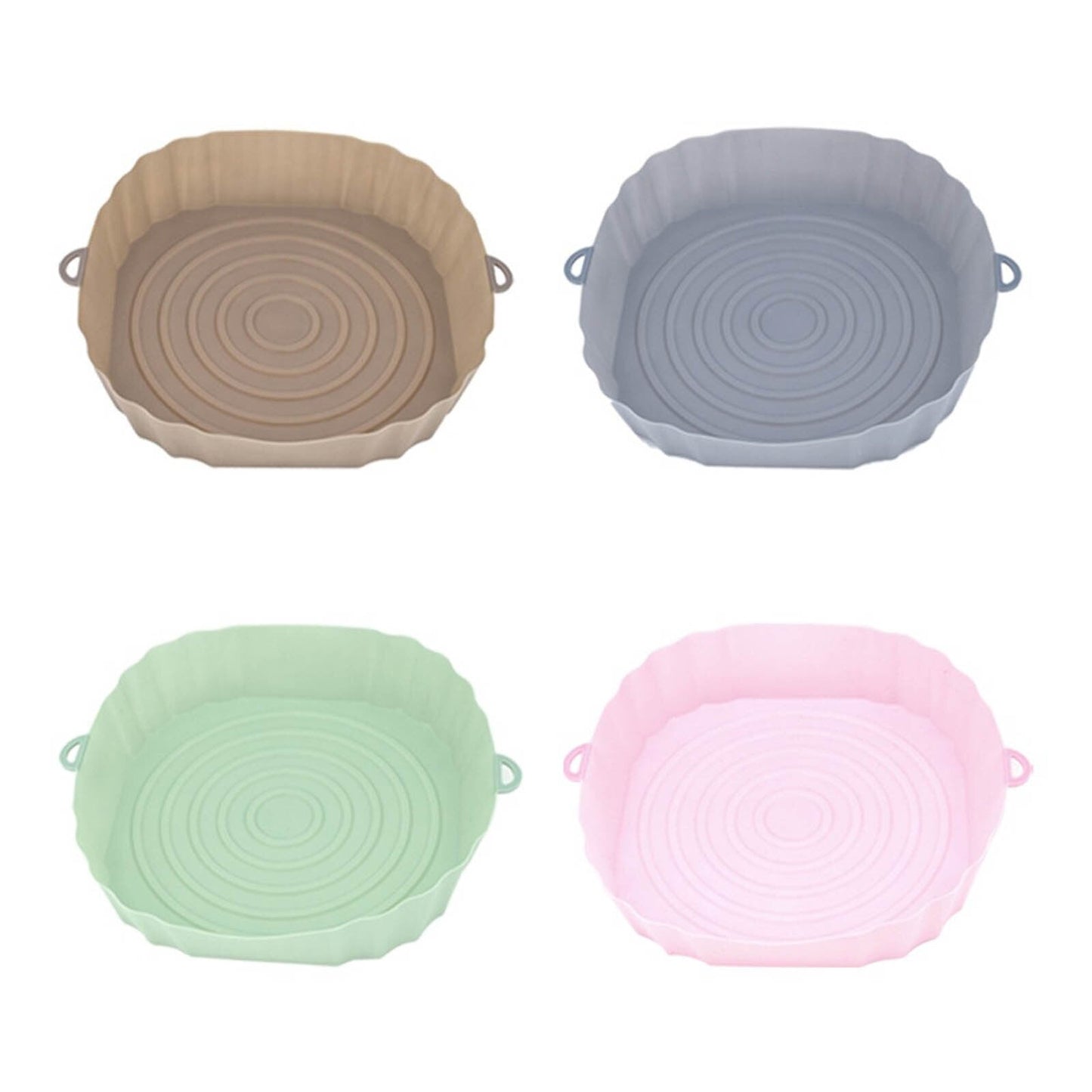 Nonstick Silicone Baking Tray for Air Fryer – Cooking Pot