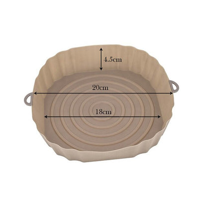 Nonstick Silicone Baking Tray for Air Fryer – Cooking Pot