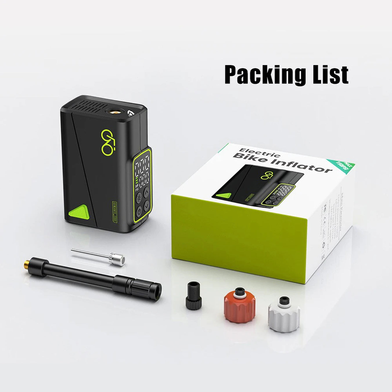 Electric Bicycle Inflator by AirVoltix