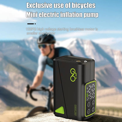 Electric Bicycle Inflator by AirVoltix