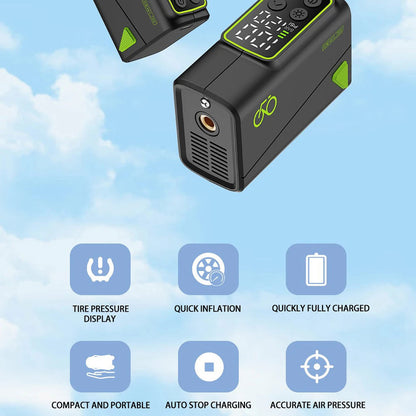 Electric Bicycle Pump by AirVoltix