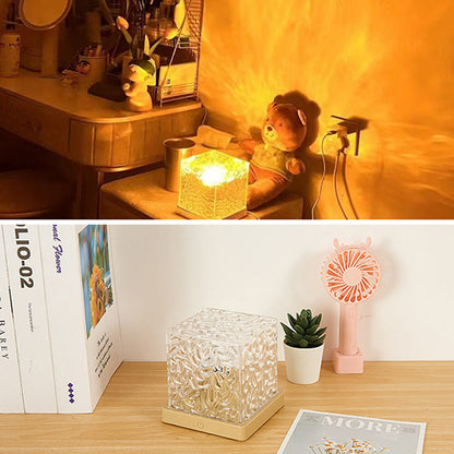 Glow Lamp with Aurora Effect