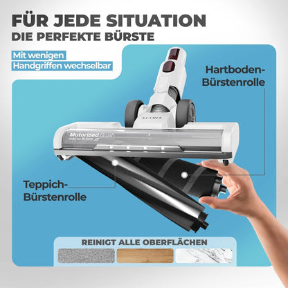 Cordless Vacuum Cleaner | 420W Power with HEPA Filtration