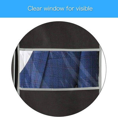 10-Pack Storage Covers for Garments with Viewing Window