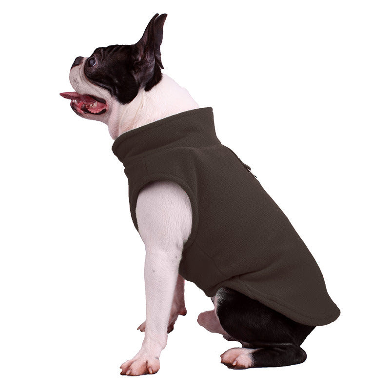 Dog Jacket for All Seasons - Arctic Fleece Material