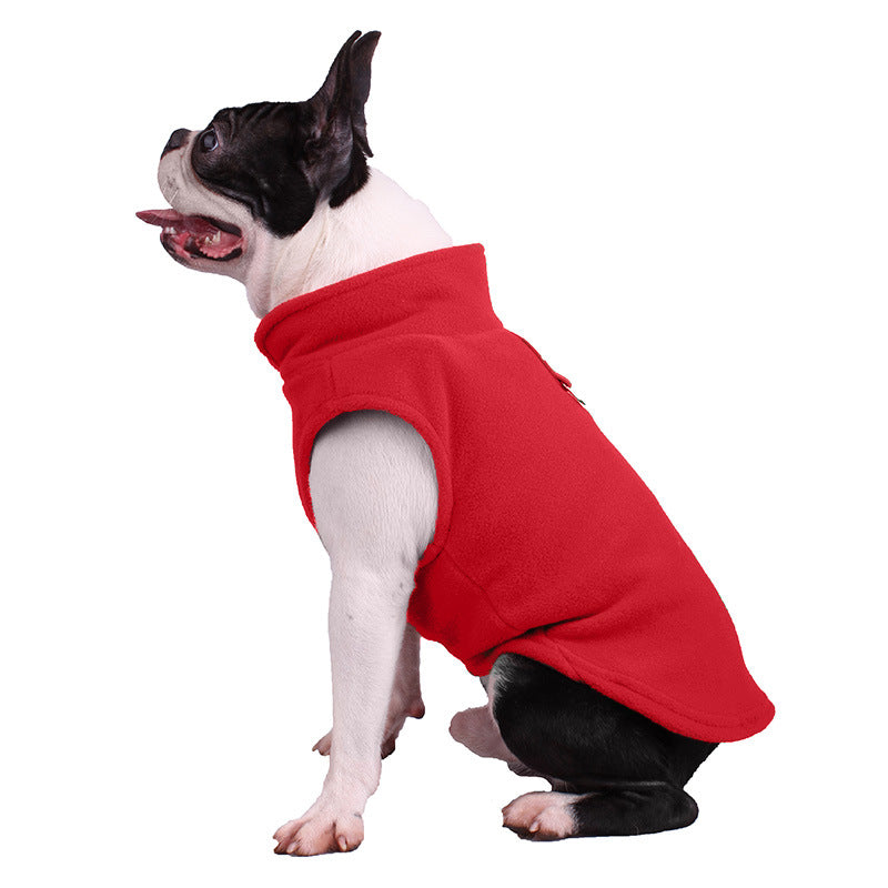 Dog Jacket for All Seasons - Arctic Fleece Material