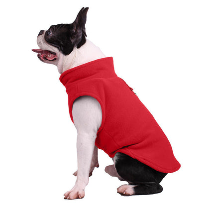 Dog Jacket for All Seasons - Arctic Fleece Material