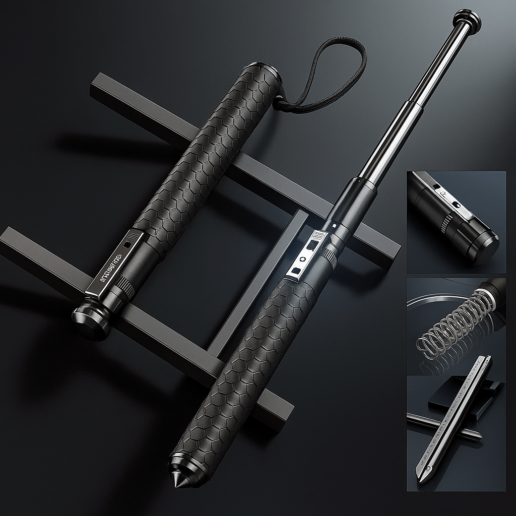 Self-Defense Walking Stick with Stability Support