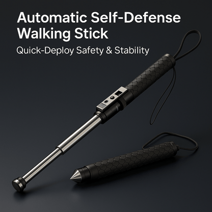Self-Defense Walking Stick with Stability Support