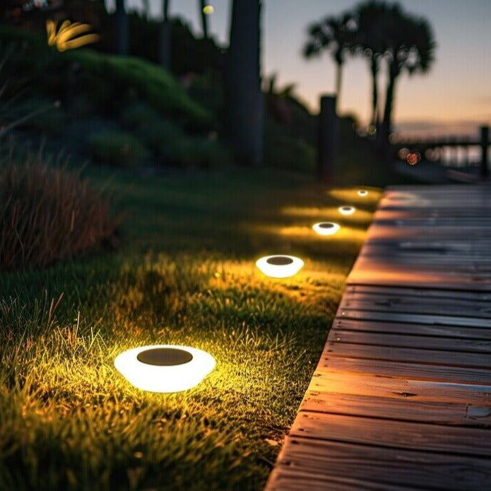 Stylish Outdoor Solar LED Floor Lights for Your Space