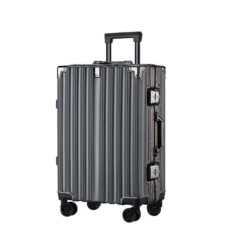 Hard Shell Suitcase with Aluminium Frame – Geneva Model