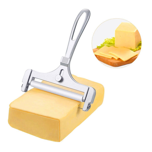 Adjustable Thickness Cheese Cutter – Kitchen Tool in Aluminum Alloy