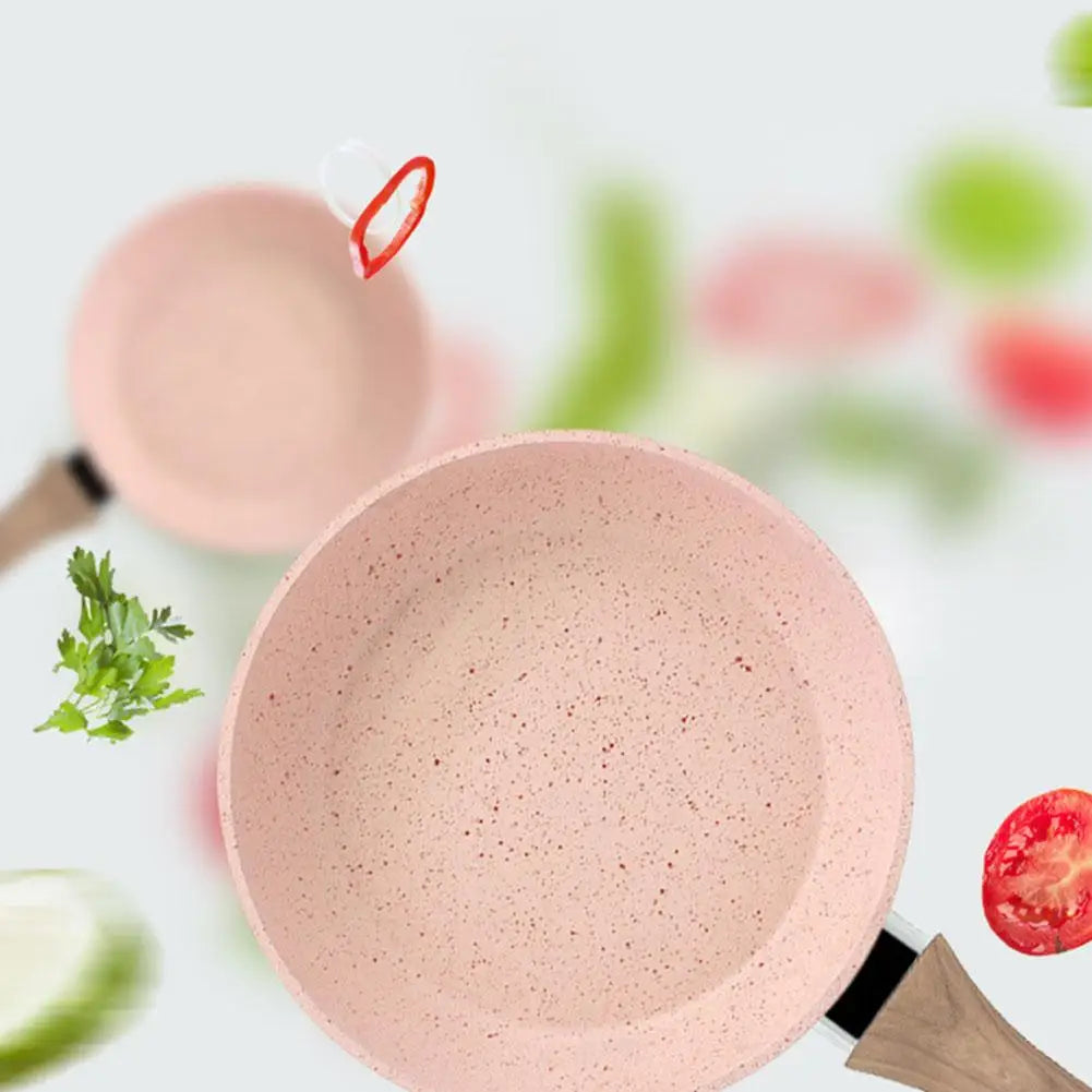 Non-Stick Medical Stone Frying Pan - Aluminum Cookware for Kitchen