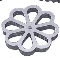 Funnel Cake Ring Molds – Aluminum Swedish Rosette Waffle Maker