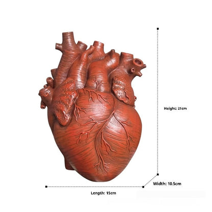 Artistic Heart-Shaped Vase for Bold Home Decor