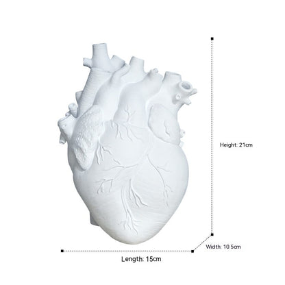 Artistic Heart-Shaped Vase for Bold Home Decor